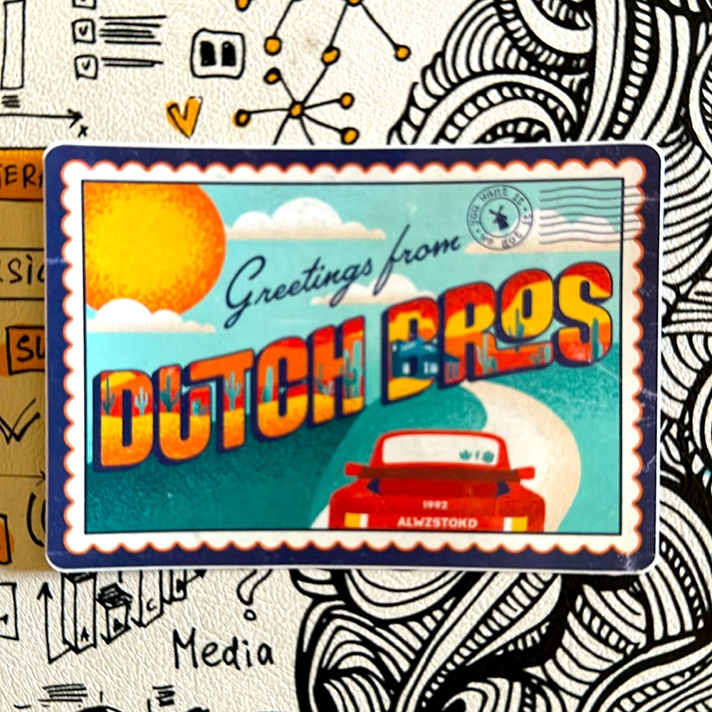 Dutch Bros Coffee - July 2023 Sticker Drop